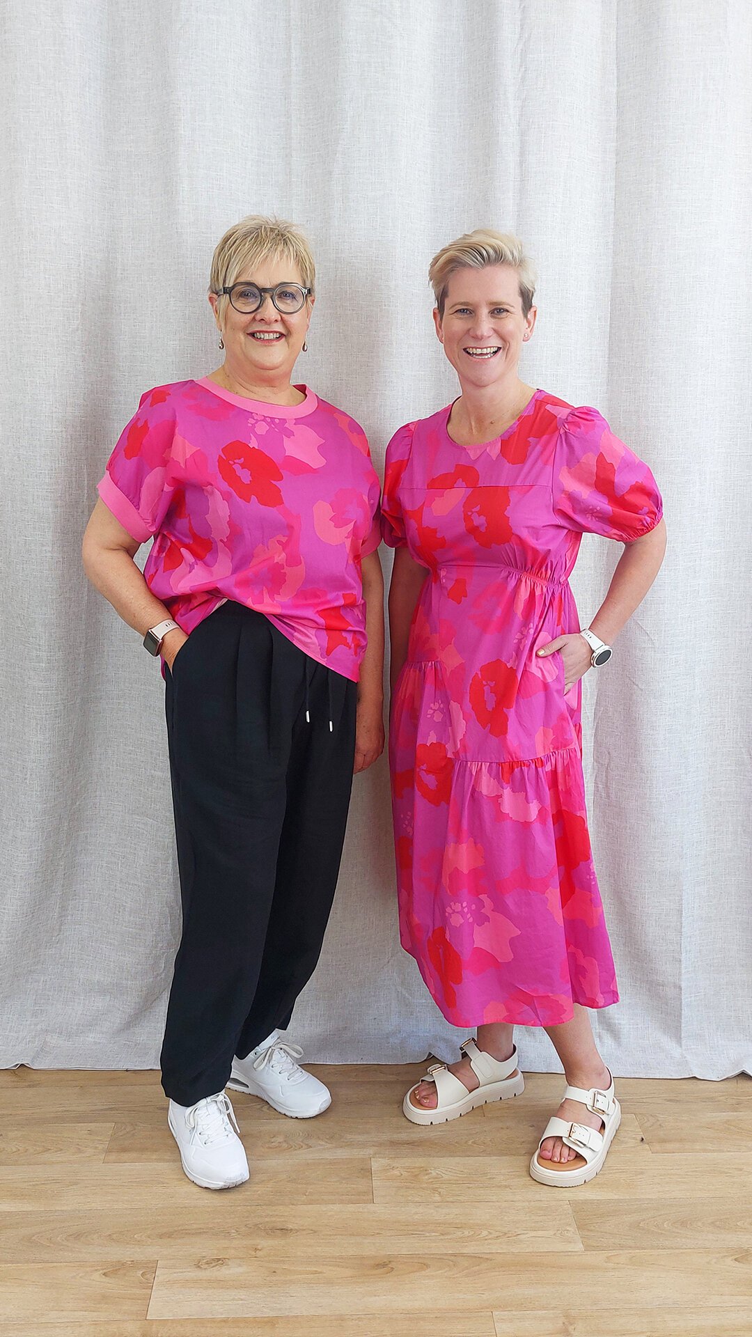 style items clothing on different bodies